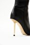 Black Genuine Leather Women's Boots - 4