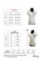 V-Neck Camisole Fabric Short Sleeve Blouse, T-Shirt Stretchy and Cotton Body, White Badi - 6