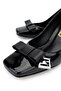 Women's Genuine Leather Heeled Shoes - 3