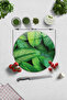 Glass Cutting Board - Glass Cutting Board |   Leaf Festival |   Diameter32Cm - 2