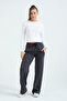 Comfortable Wide Leg Women's Sweatpants with Hidden Zipper Pocket - 3