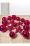 Christmas Tree Set Fuchsia Star Set (6Pcs6Cm, 6Pcs4Cm Fuchsia Balls & 4Pcs Fuchsia Stars) - 4