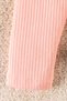 Organic Cotton Ribbed Kids Leggings Baby Leggings - 5