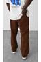 Series Layered Gabardine Baggy Pants - 2