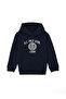 Boy's Navy Blue Hooded Sweatshirt 50290885-Vr033