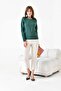 Women's Chain Detailed Sweater Emerald 20823 - 5