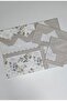 Handcrafted Lace Ribbed and Piccolo Duvet Cover Set - Patterned Cappucino - 3