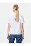 Teddy Bear Printed T-Shirt Crew Neck Short Sleeve Cotton - 4