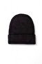 Unisex Folded Black, white, gray 3-Piece Beret Set - 5
