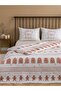 Lcw Home Mixed Christmas Themed Double Duvet Cover Set
