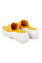 Women's Yellow Platform Sole Slippers - 5