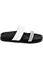 Emilo White Women's Desacomfort Sole Slippers - 2