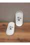 2 Pieces 26cm Ceramica Anniversary Kayak Plate - Kokina/Santa/New Year/Pine Tree - 3