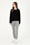 Oversize Crew Neck Women's Sweatshirt - 4