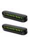 2Pcs Original Car Parking Phone Numerator Phosphorescent on Off System Phone Number Holder