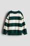 Oversized crew-neck sweatshirt