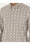 Khaki Regular Fit Long Sleeve Shirt 50273550-Vr027 - 7