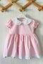 Lace Detailed Baby Collar Light Pink Baby Girl Design Dress - 4