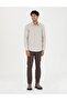 Brown Slim Fit Canvas Trousers 50278440-Vr029