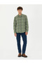 Khaki Oversize Long Sleeve Shirt 50276542-Vr027 - 4