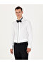 White Slim Fit Tuxedo Shirt 50277130-Vr013 - 3