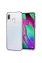 Galaxy A40 - Case Transparent Soft Slim Fitt Super Silicone Cover - Transparent - 2