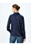 Long Sleeve Classic Lapel Satin Shirt - 4