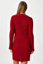 Women's Laila Red Knitted Dress - 4
