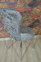 New Model Sleeve Chair Cover Medium Velvet Fabric - 4