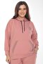 Hooded Cotton 1st Quality Plus Size Special Design Tracksuit Set - 2