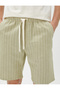 Chino Shorts with Lace Waist Pocket Cotton - 5