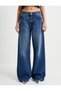High Waist Pocket Lyocell Bianca Jeans - Wide Leg Jeans - 3
