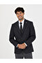 Anthracite Slim Fit Wool Blend Jacket 50279478-Vr006 - 3