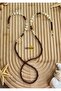 Women's Glasses Strap Eyeglass Cord Antique-Style Glasses Chain - 6