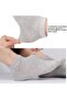 Economic Pack of 10 Gray Booties Socks - 2