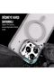 Iphone 14 plus / 15 plus camera protection stand magsafe supported lens protector gift phone case - 8