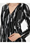 Black Cupro Dress 50283665-Vr046 - 7