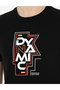 Black Slim Fit 100% Cotton Crew Neck T-Shirt 50280966-Vr046 - 7
