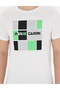 White Slim Fit 100% Cotton Crew Neck T-Shirt 50280970-Vr013 - 6