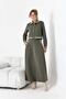 Women's Double-Strand Stone-Embellished Set Khaki 30925 - 4