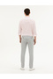 Gray Slim Fit Jogger Canvas Trousers 50284271-Vr024 - 4