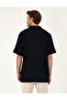 Lacivert Regular Fit Örme Gömlek 50286124-VR033 - 5