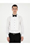 White Slim Fit Tuxedo Shirt 50286245-Vr013 - 3