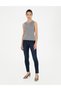 Gray Melange Ex. Slim Fit Knitwear Blouse 50288575 -Vr086 - 4