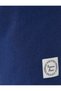 Slogan Printed Shorts with Lace Waist Slim Fit Pocket Label Detailed - 6