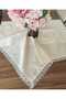 Monika fabric cover fiskos coffee table tablecloth 85 cm x 85 cm - 2