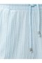 Tie Waist Shorts with Knitted Motif - 6