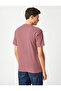 Basic T-Shirt, Collar, Buttoned, Slim Fit, Short Sleeve - 4