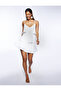Strap Flounce Beach Dress - 3
