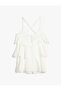 Strap Flounce Beach Dress - 7